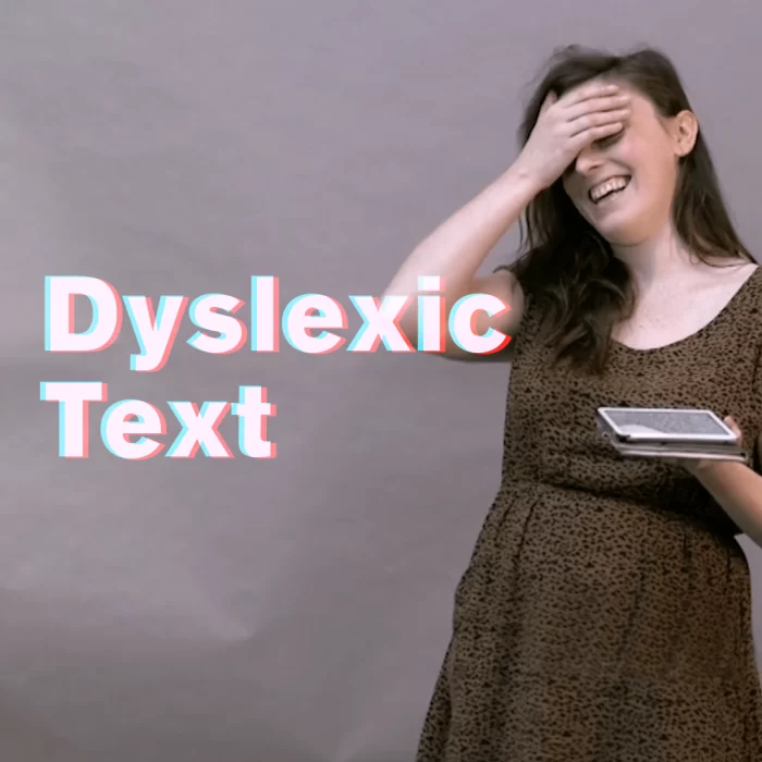 Dyslexic Text